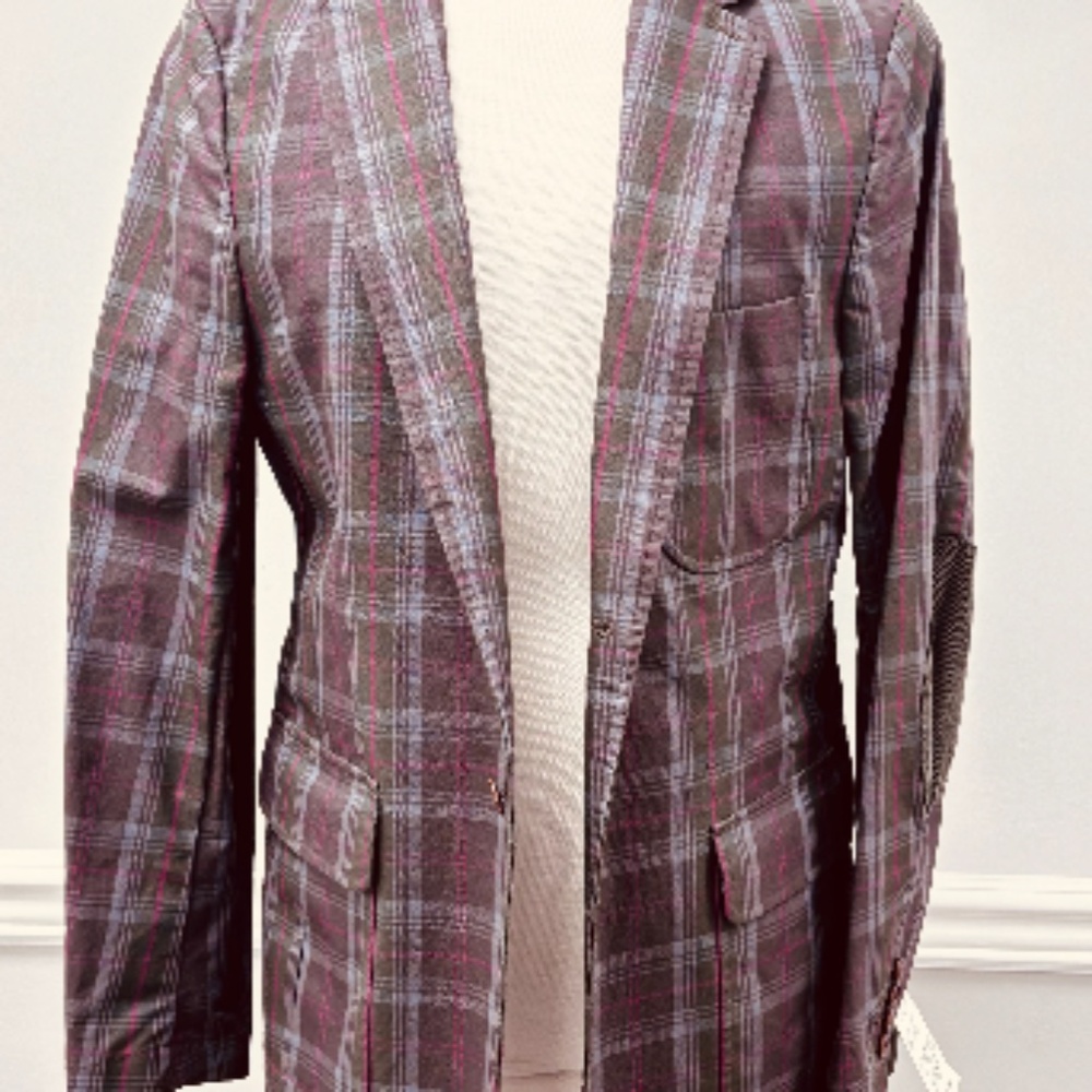 VINTAGE JCP MENS WAXED BLAZER